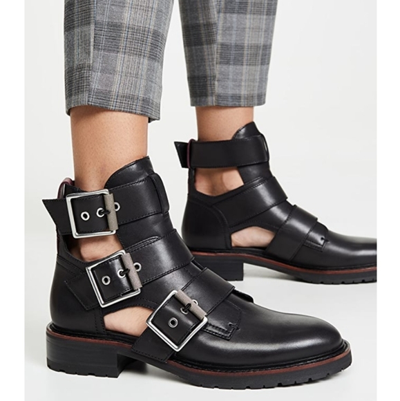 Rag Bone Cannon Buckle Ii Ankle Boots 